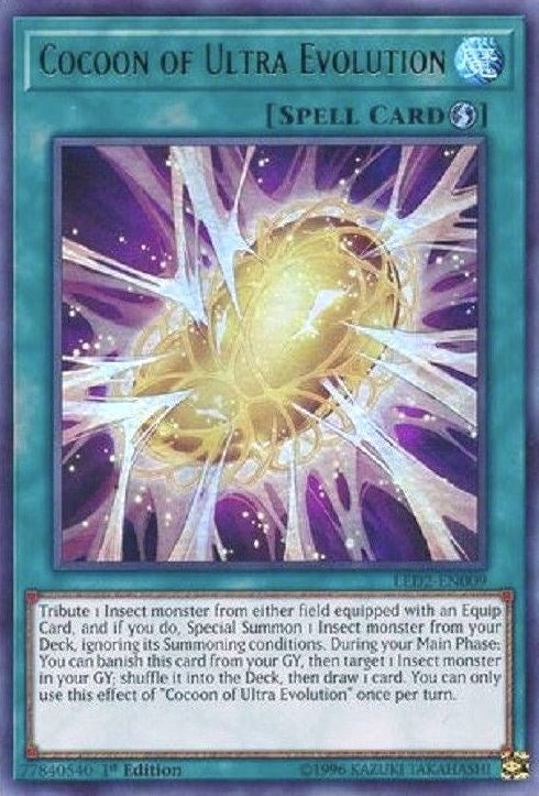 Image for Cocoon of Ultra Evolution (LED2-EN009) (LDAM) - YuGiOh