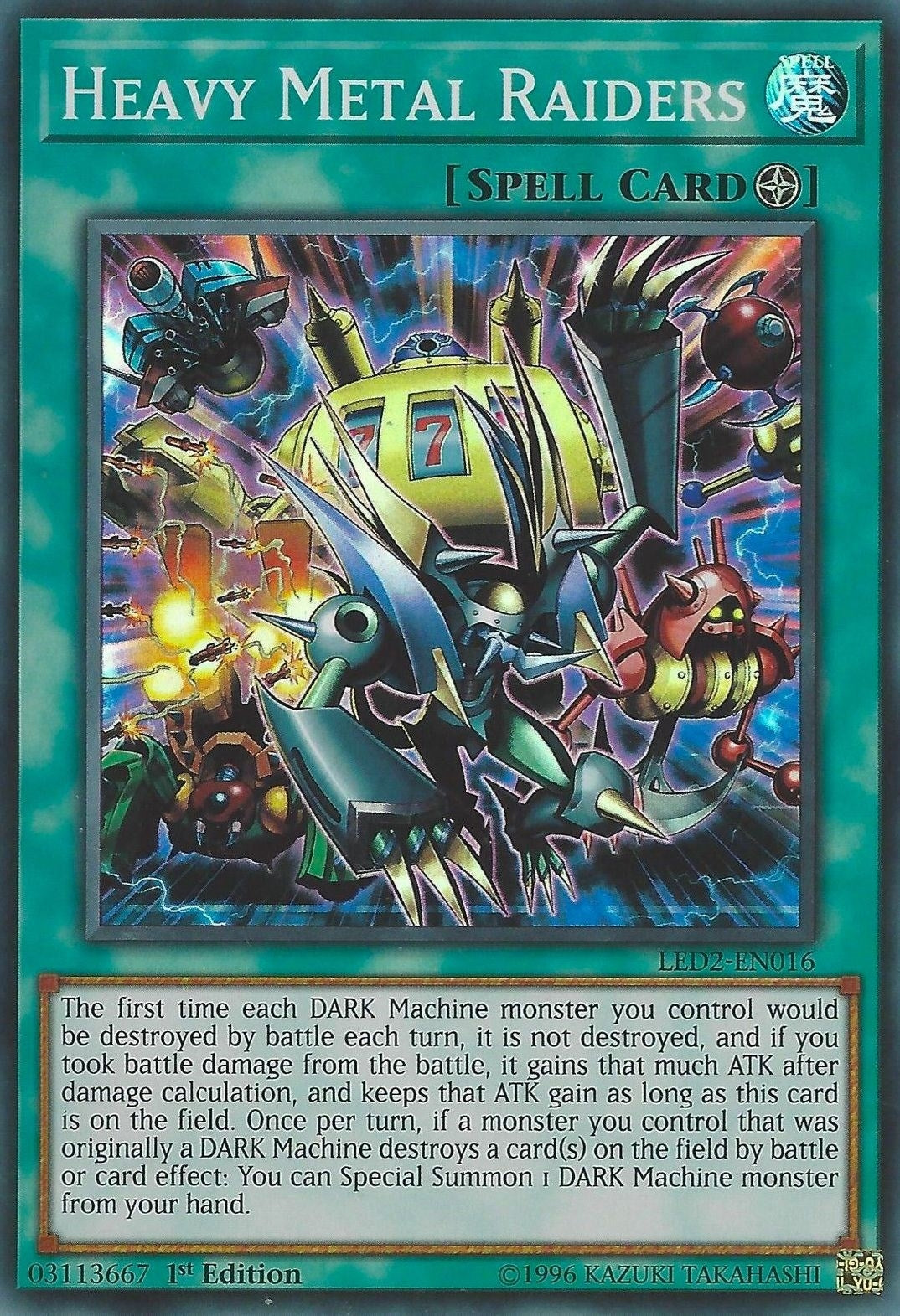 Image for Heavy Metal Raiders (LED2-EN016) (LDAM) - YuGiOh