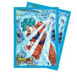 Image for Super Saiyan Blue Son Goku Standard Deck Protectors for Dragon Ball Super CCG (65-Pack) - Card Sleeves