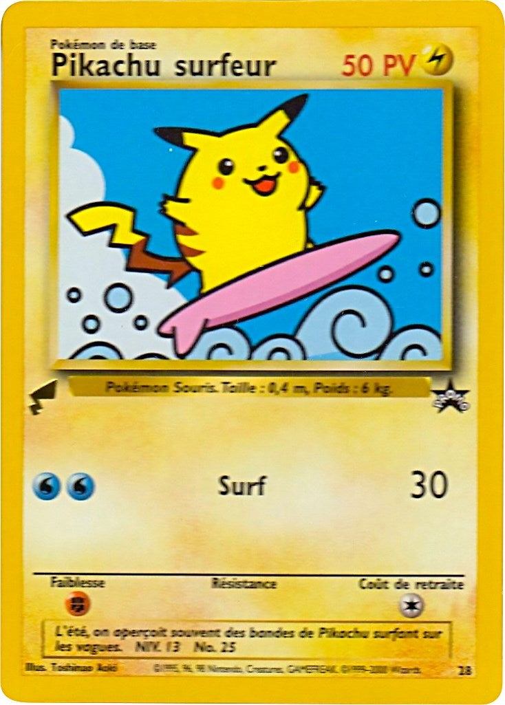 Image for Pikachu (Surfing) (28) (PWCP) - Pokemon