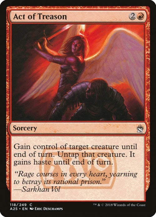 Image for Act of Treason (118) (Masters 25) - Magic: The Gathering