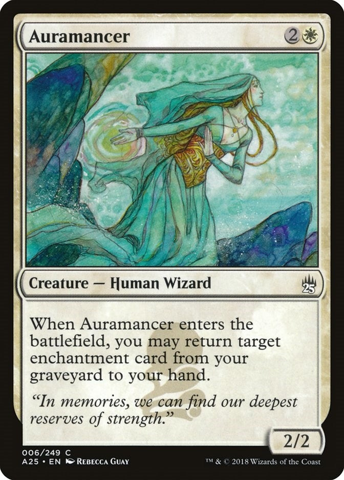 Image for Auramancer (6) (Masters 25) - Magic: The Gathering