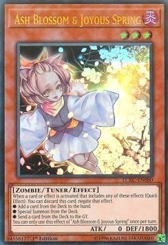 Image for Ash Blossom & Joyous Spring (LCKC-EN080) (LC06) - YuGiOh