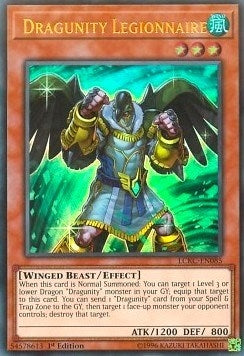 Image for Dragunity Legionnaire (LCKC-EN085) (LC06) - YuGiOh