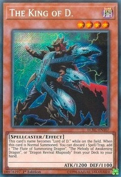 Image for The King of D. (LCKC-EN107) (LC06) - YuGiOh