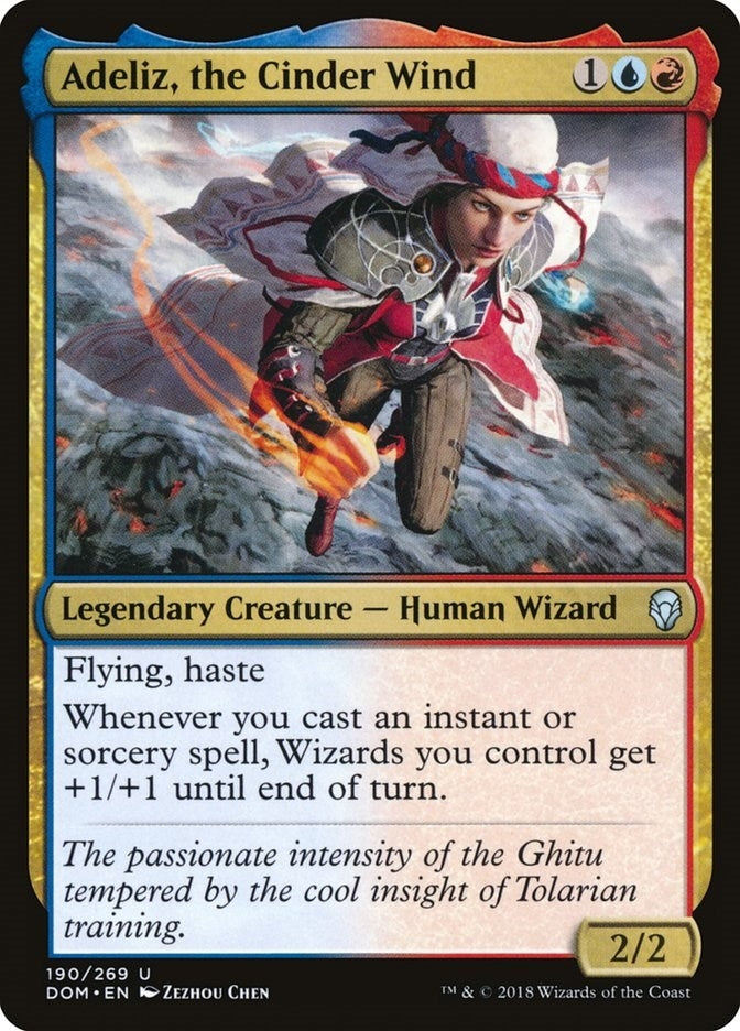 Image for Adeliz, the Cinder Wind (190) (Dominaria) - Magic: The Gathering
