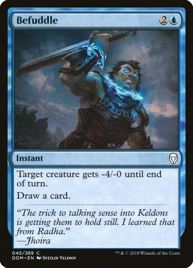 Image for Befuddle (45) (Dominaria) - Magic: The Gathering