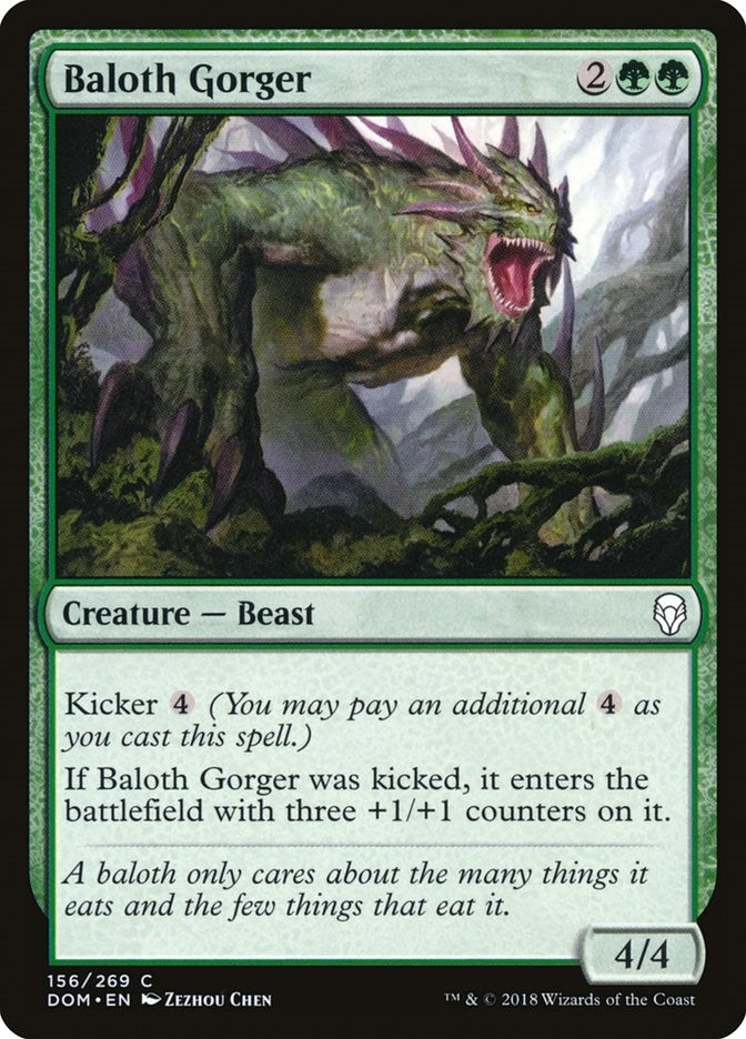 Image for Baloth Gorger (156) (Dominaria) - Magic: The Gathering