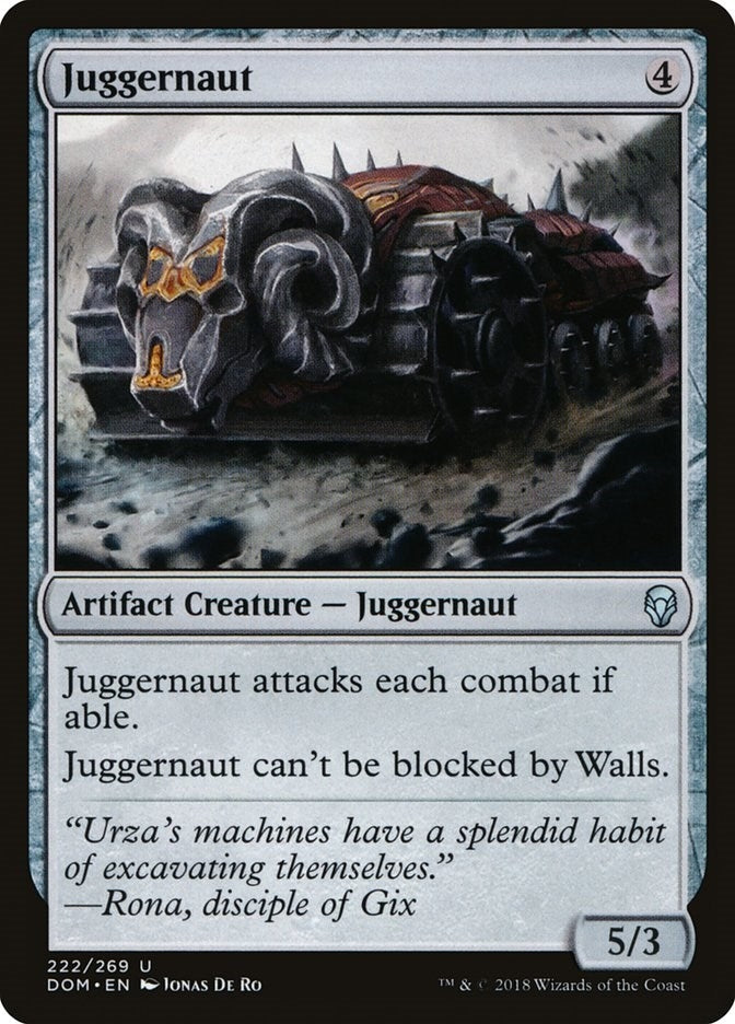 Image for Juggernaut (222) (Dominaria) - Magic: The Gathering