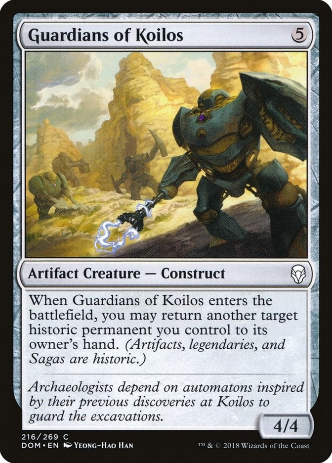 Image for Guardians of Koilos (216) (Dominaria) - Magic: The Gathering