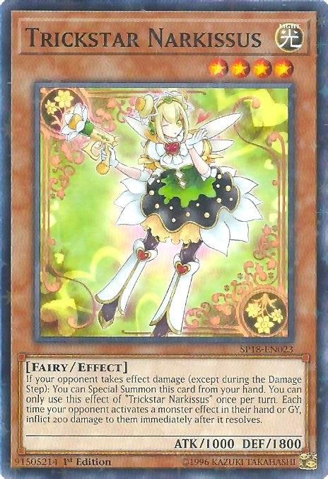Image for Trickstar Narkissus (Starfoil) (SP18-EN023) (SPV) - YuGiOh
