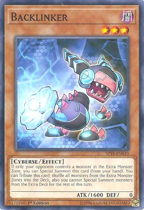Image for Backlinker (SP18-EN010) (SPV) - YuGiOh