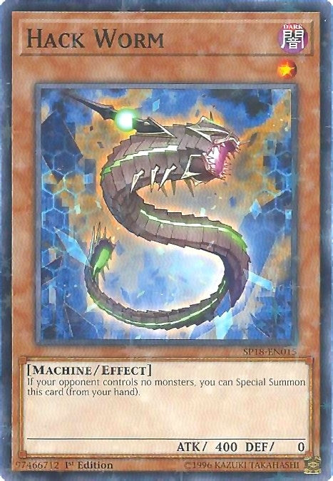 Image for Hack Worm (Starfoil) (SP18-EN015) (SPV) - YuGiOh