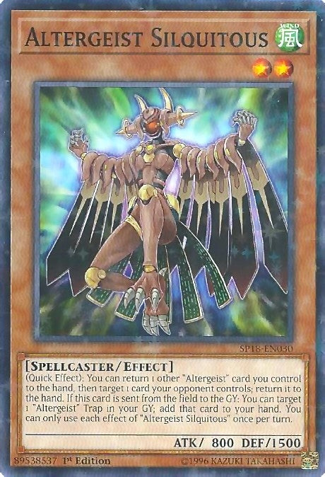 Image for Altergeist Silquitous (Starfoil) (SP18-EN030) (SPV) - YuGiOh