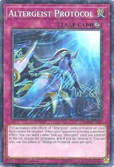 Image for Altergeist Protocol (Starfoil) (SP18-EN048) (SPV) - YuGiOh