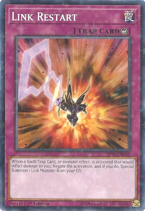 Image for Link Restart (Starfoil) (SP18-EN050) (SPV) - YuGiOh