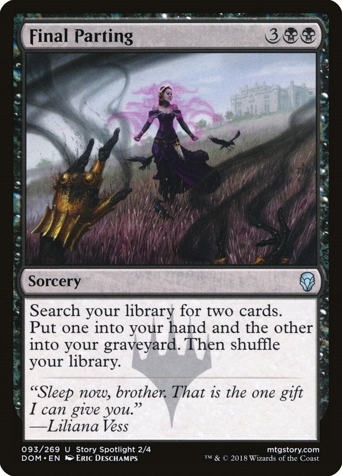 Image for Final Parting (93) (Dominaria) - Magic: The Gathering