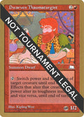 Image for Dwarven Thaumaturgist - 1998 Ben Rubin (WTH) (SB) (World Championship Decks) - Magic: The Gathering