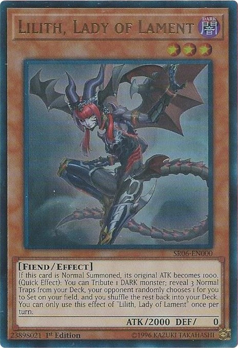 Image for Lilith, Lady of Lament (SR06-EN000) (SR06) - YuGiOh