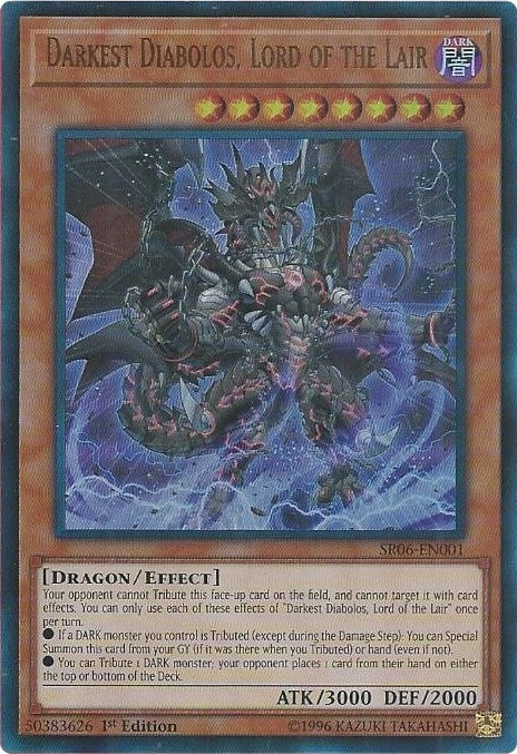 Image for Darkest Diabolos, Lord of the Lair (SR06-EN001) (SR06) - YuGiOh
