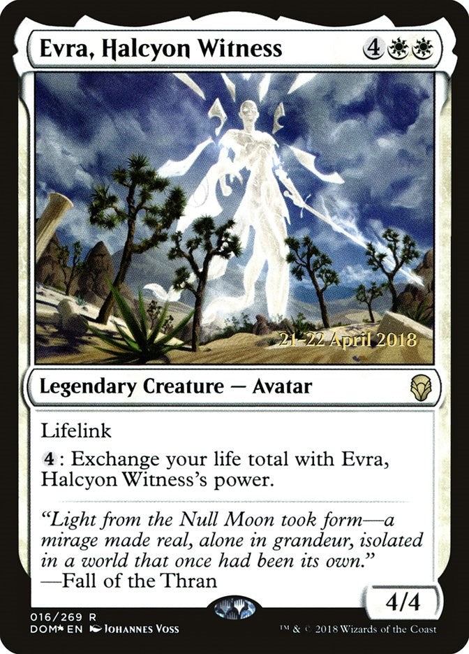 Image for Evra, Halcyon Witness (16) (Prerelease Cards) - Magic: The Gathering