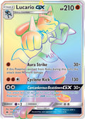 Image for Lucario GX (Secret) (135/131) (SM06) - Pokemon
