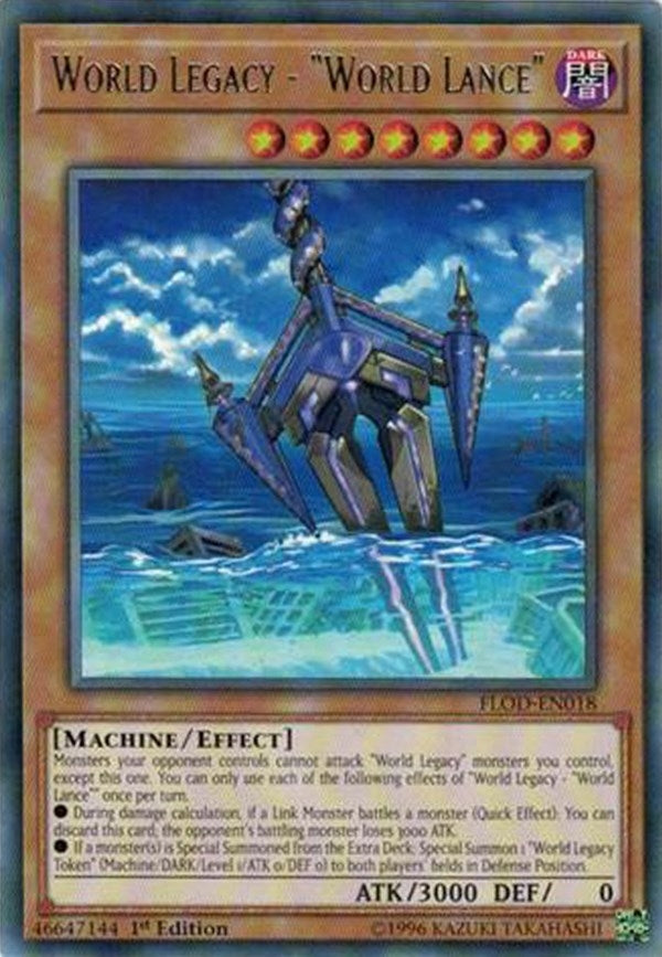 Image for World Legacy - "World Lance" (FLOD-EN018) (FLOD) - YuGiOh