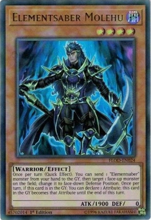Image for Elementsaber Molehu (FLOD-EN024) (FLOD) - YuGiOh