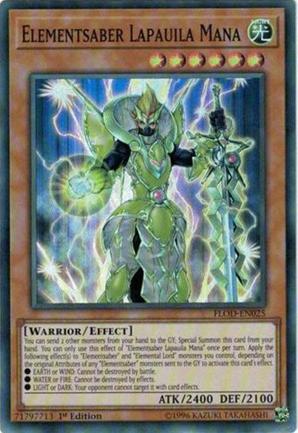 Image for Elementsaber Lapauila Mana (FLOD-EN025) (FLOD) - YuGiOh