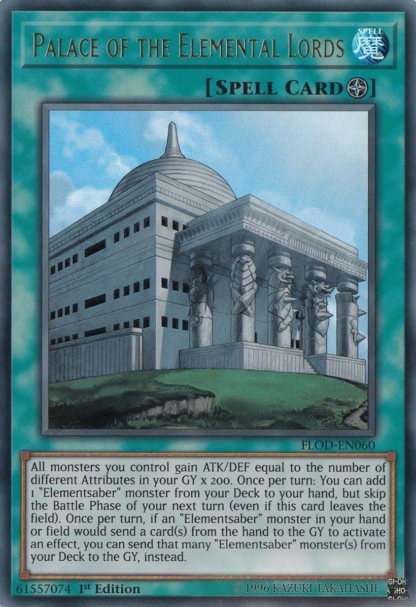 Image for Palace of the Elemental Lords (FLOD-EN060) (FLOD) - YuGiOh