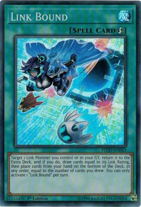 Image for Link Bound (FLOD-EN063) (FLOD) - YuGiOh