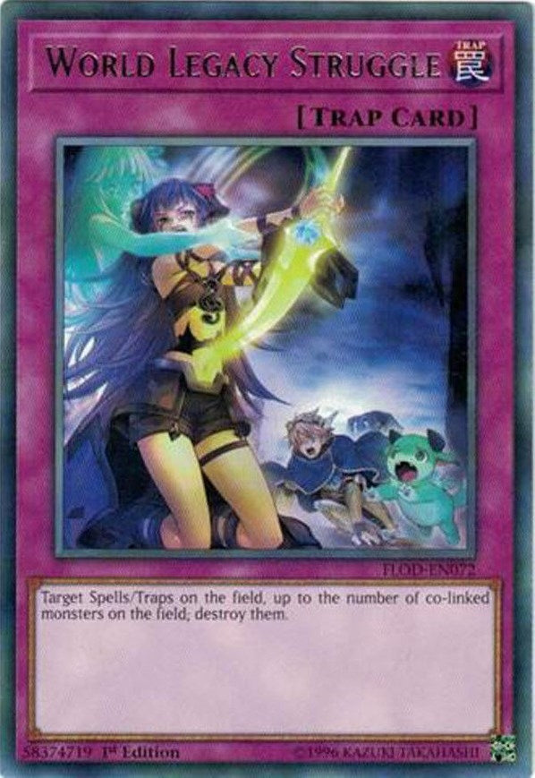 Image for World Legacy Struggle (FLOD-EN072) (FLOD) - YuGiOh