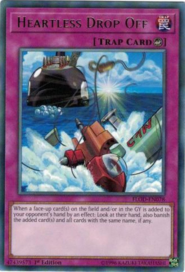 Image for Heartless Drop Off (FLOD-EN078) (FLOD) - YuGiOh