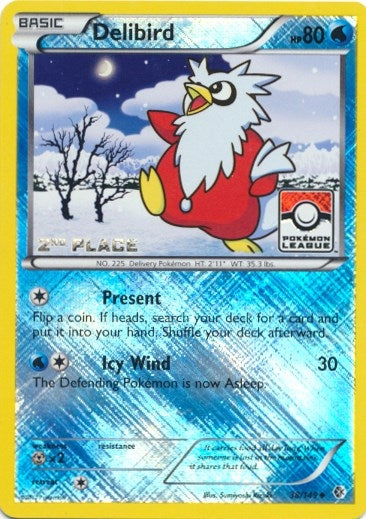 Image for Delibird - 38/149 (Pokemon League) [2nd Place] (038/149) (PR) - Pokemon