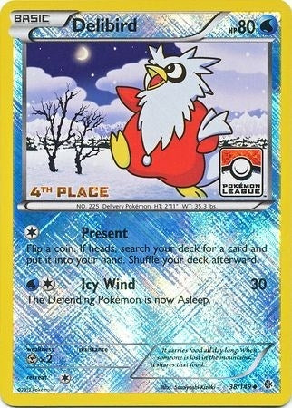 Image for Delibird - 38/149 (Pokemon League) [4th Place] (038/149) (PR) - Pokemon