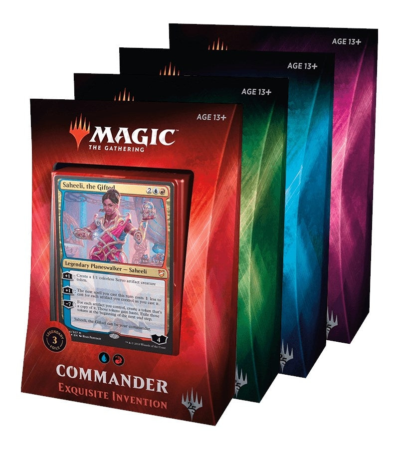 Image for Commander 2018 - Set of 4 - Magic: The Gathering