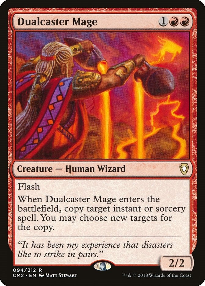 Image for Dualcaster Mage (94) (Commander Anthology Volume II) - Magic: The Gathering