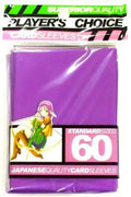 Image for Player's Choice Standard Card Sleeves - Purple (60-Pack) - Card Sleeves