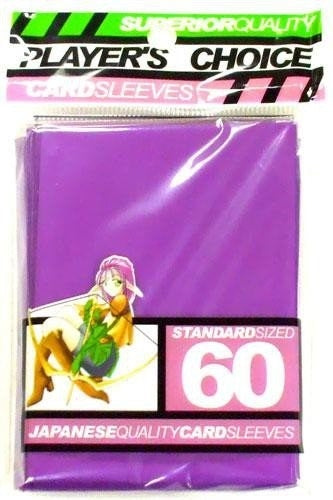 Image for Player's Choice Standard Card Sleeves - Purple (60-Pack) - Card Sleeves