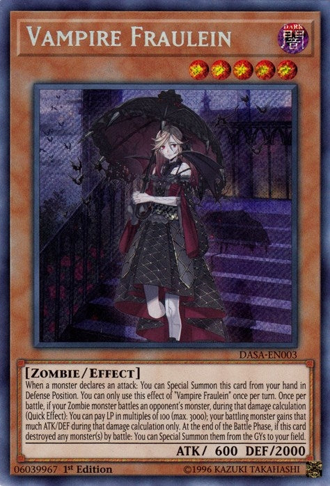 Image for Vampire Fraulein (DASA-EN003) (DASA) - YuGiOh