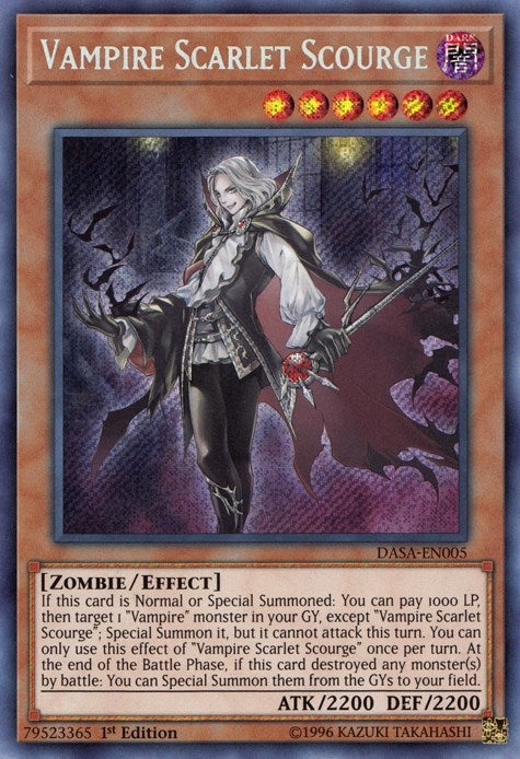 Image for Vampire Scarlet Scourge (DASA-EN005) (DASA) - YuGiOh