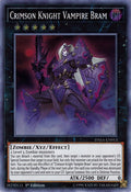 Image for Crimson Knight Vampire Bram (DASA-EN013) (DASA) - YuGiOh