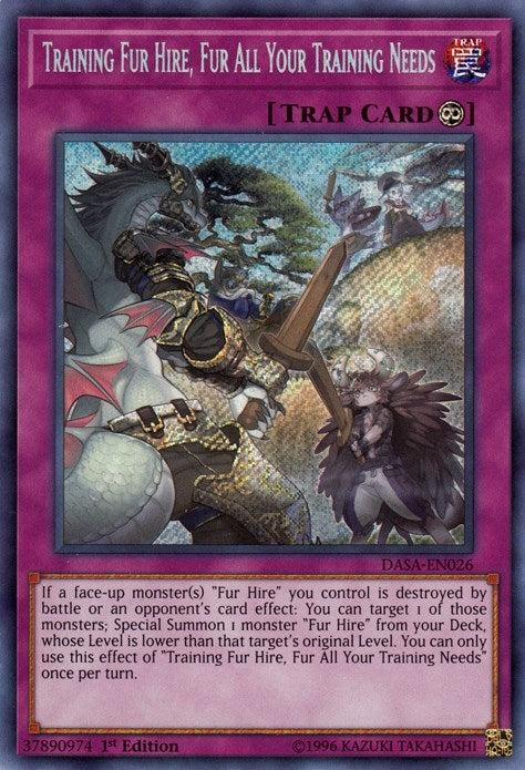 Image for Training Fur Hire, Fur All Your Training Needs (DASA-EN026) (DASA) - YuGiOh