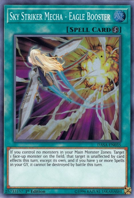 Image for Sky Striker Mecha - Eagle Booster (DASA-EN035) (DASA) - YuGiOh