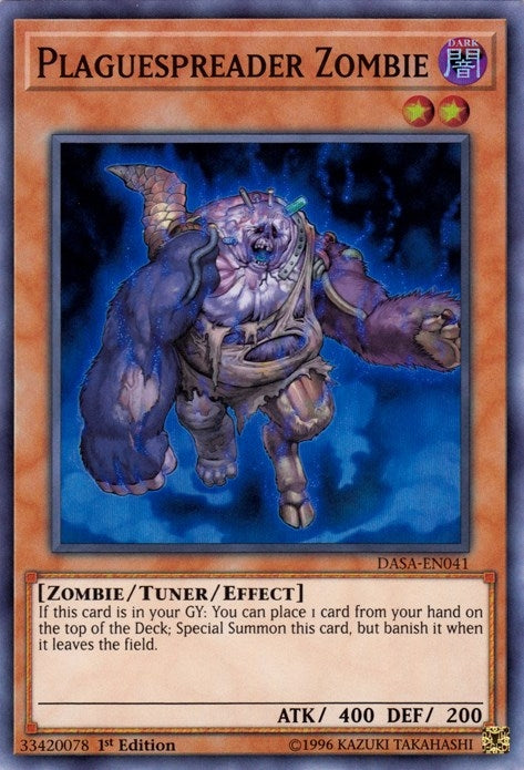 Image for Plaguespreader Zombie (DASA-EN041) (DASA) - YuGiOh