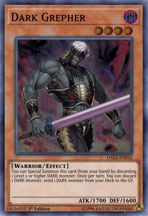 Image for Dark Grepher (DASA-EN042) (DASA) - YuGiOh