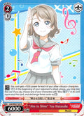 Image for "Aim to Shine" You Watanabe (LSS/WE27-E24 R) (Love Live! Sunshine!! Extra Booster) - Weiss Schwarz