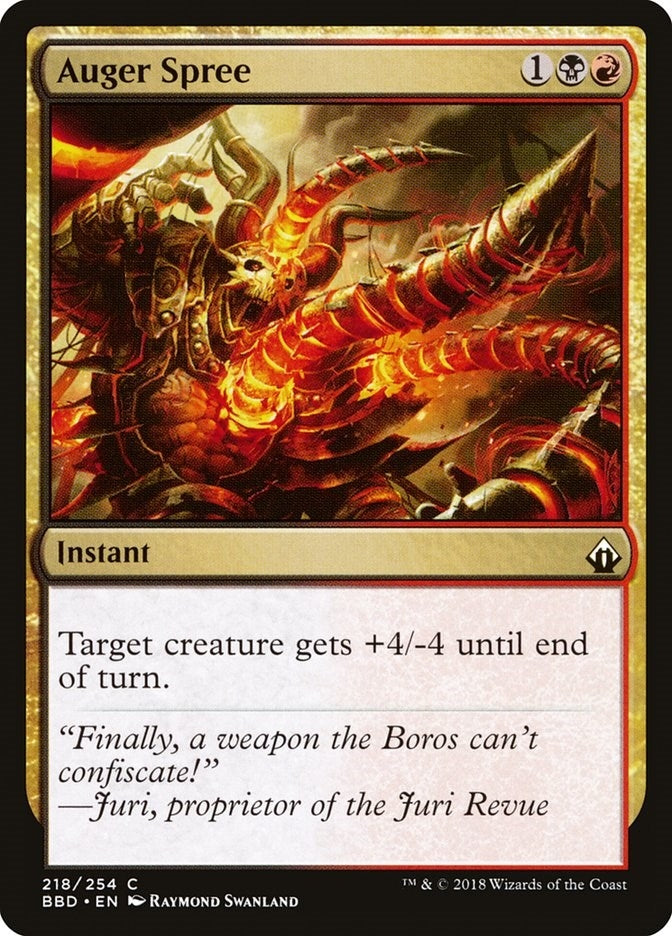 Image for Auger Spree (218) (Battlebond) - Magic: The Gathering