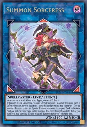 Image for Summon Sorceress (JUMP-EN084) (SJMP) - YuGiOh