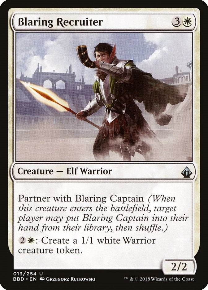 Image for Blaring Recruiter (13) (Battlebond) - Magic: The Gathering